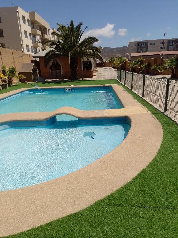 Cabanas Con Piscina Donde Thomas La Serena Bagian luar foto